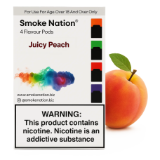 Картриджі Smoke Nation для JUUL 1 Juicy Peach (персик) 5%