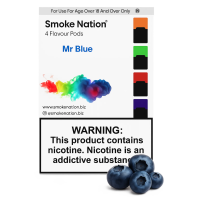 Картриджі Smoke Nation для JUUL 1 Mr Blue (чорниця) 5%
