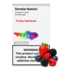 Картриджі Smoke Nation для JUUL 1 Fruity Rainbow (фруктовий мікс) 5%
