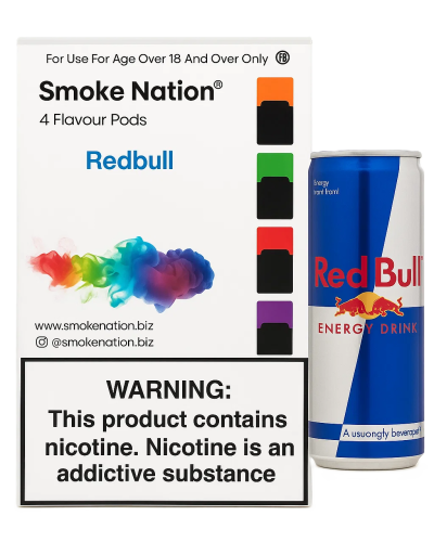 Картриджі Smoke Nation для JUUL 1 Redbull (енергетик) 5%