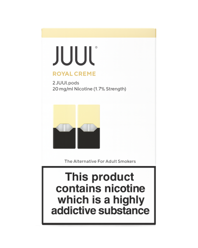 Картриджі JUUL 1 Royal Creme (ванільний крем) 20мг (2шт)
