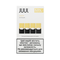 Картриджі JUUL 1 Royal Creme (ванільний крем) 20мг