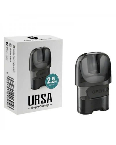 ПУСТИЙ Картридж LOST VAPE URSA NANO 2.5 МЛ "Black" (БЕЗ ВИПАРОВУВАЧА)