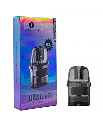КАРТРИДЖ LOST VAPE URSA NANO V2 СОПРОТИВЛЕНИЕМ 0.8 ОМ