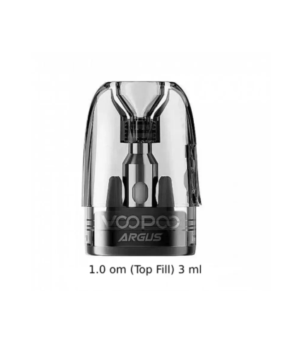 Картридж VooPoo Argus Top Fill, об'єм 3 мл, опір 1,0 ОМ