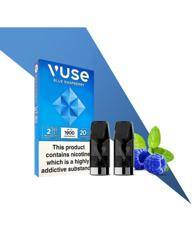 Картриджі VUSE Pro Nic Salts eLiquid Pods 20 мг (2%) Blue raspberry (синя малина)