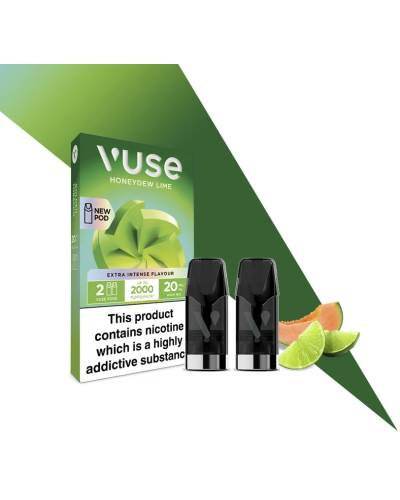 Картриджі VUSE Extra Intense Flavour Pods 20 мг (2%) Honeydew Lime (медова диня лайм)