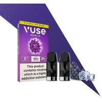 Картриджі VUSE Extra Intense Flavour Pods 20 мг (2%) Grape ice (виноград лід)
