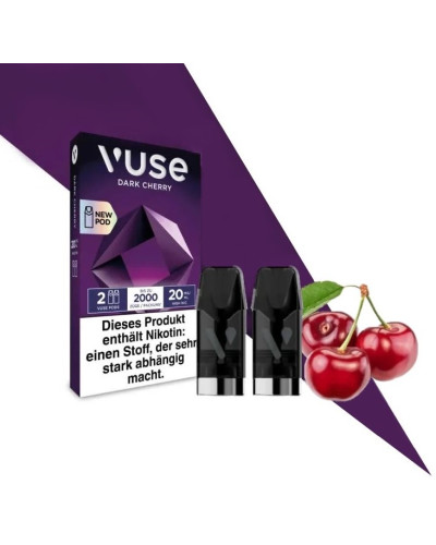 Картриджи VUSE Extra Intense Flavour Pods 20 мг (2%) Dark Cherry (вишня)
