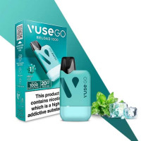 Pod система VUSE GO Reload 1000 Starter kit Box (Mint Ice) у бірюзовому кольорі
