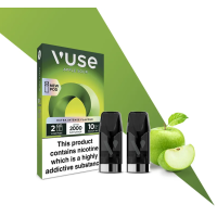 Картриджі VUSE Extra Intense Flavour Pods 10 мг (1%) Apple sour (кисле яблуко)