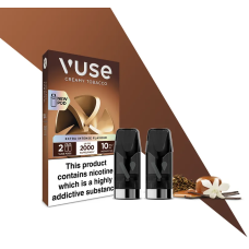 Картриджі VUSE Extra Intense Flavour Pods 10 мг (1%) Creamy tobacco (вершки табак)