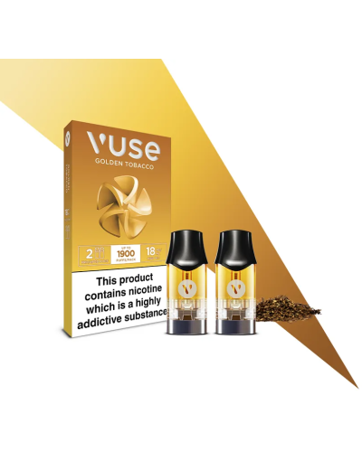 Картриджи VUSE Pro Nic Salts eLiquid Pods 18 мг (1,8%) Golden tobaco (золотой табак)
