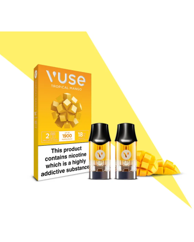 Картриджі VUSE Pro Nic Salts eLiquid Pods 18 мг (1,8%) Tropical mango (тропічний манго)