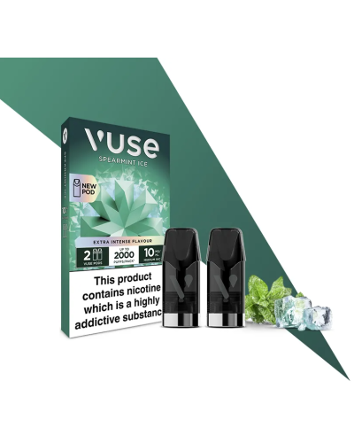 Картриджі VUSE Extra Intense Flavour Pods 10 мг (1%) Spearmint ice (м'ята лід)