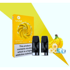 Картриджі VUSE ePod Nic Salts eLiquid Pods 12 мг (1,2%) Banana ice (банан лід)