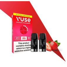 Картриджі VUSE Pro Nic Salts eLiquid Pods 12 мг (1,2%) Garden strawberry (садова суниця)