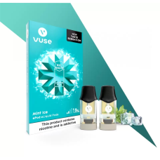 Картриджі VUSE 18 мг (1,8%) Mint ice (м'ята лід)
