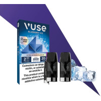 Картриджі VUSE Extra Intense Flavour Pods 20 мг (2%) Blueberry Ice (чорниця лід)