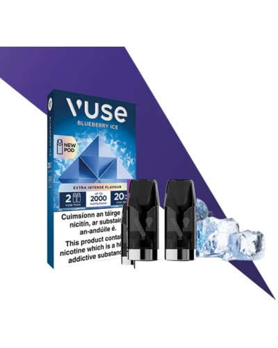 Картриджи VUSE Extra Intense Flavour Pods 20 мг (2%) Blueberry Ice (черника лед)