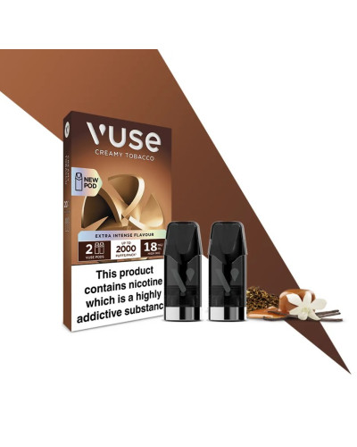 Картриджі VUSE Pro Nic Salts eLiquid Pods 18 мг (1,8%) Creamy tobacco (Вершки табак)