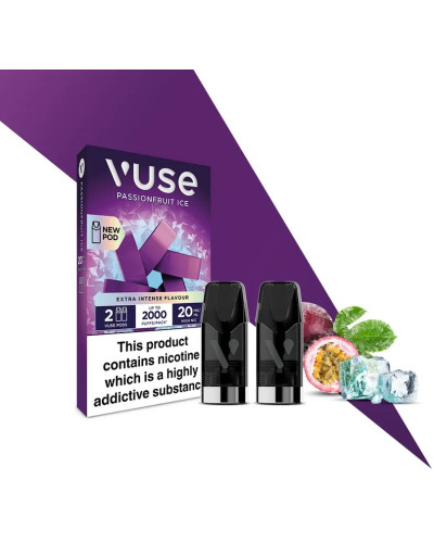 Картриджи VUSE ePod Nic Salts eLiquid Pods 20 мг (2%) Passionfruit ice (маракуйя лед)