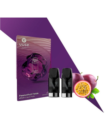 Картриджі VUSE ZERO 0 мг (0%) Passionfruit Fields (маракуйя)