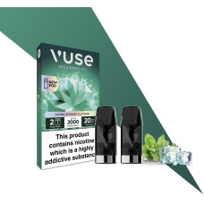 Картриджи VUSE Extra Intense Flavour Pods 20 мг (2%) Mint ice (мята лед) 
