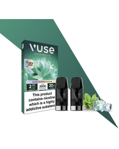 Картриджі VUSE Extra Intense Flavour Pods 20 мг (2%) Spearmint ice (м'ята лід)