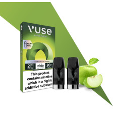 Картриджі VUSE Extra Intense Flavour Pods 20 мг (2%) Apple Sour(Green Apple) Кисле яблуко