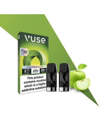 Картриджи VUSE Extra Intense Flavour Pods 20 мг (2%) Apple Sour(Green Apple) Кислое яблоко