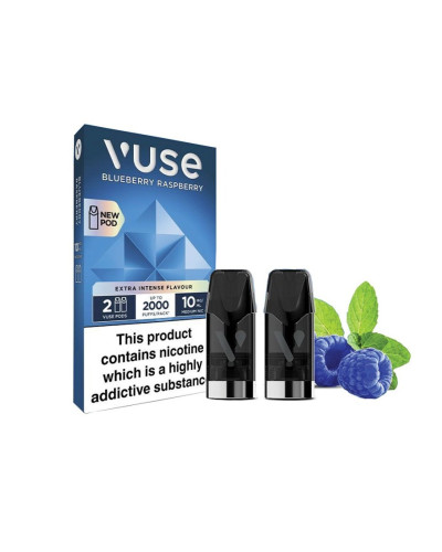 Картриджі VUSE Extra Intense Flavour Pods 10 мг (1%) Blueberry Raspberry (чорниця малина)