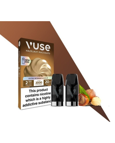 Картриджі VUSE Extra Intense Flavour Pods 20 мг (2%) Hazelnut Macchiato (горіховий маккіато)