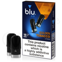 Картриджі Blu 2.0 18 мг Golden Tobacco (табак)
