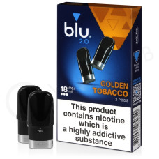 Картриджі Blu 2.0 18 мг Golden Tobacco (табак)