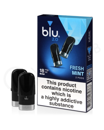 Картриджі Blu 2.0 18 мг Fresh Mint (мята)