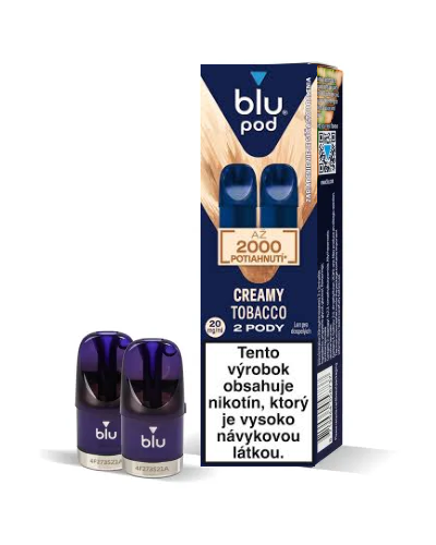 Картриджи Blu Bar Pod Creamy Tobacco (Сливочный табак) 20мг