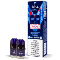 Картриджі Blu Bar Pod Blueberry Cherry (чорниця вишня) 20мг