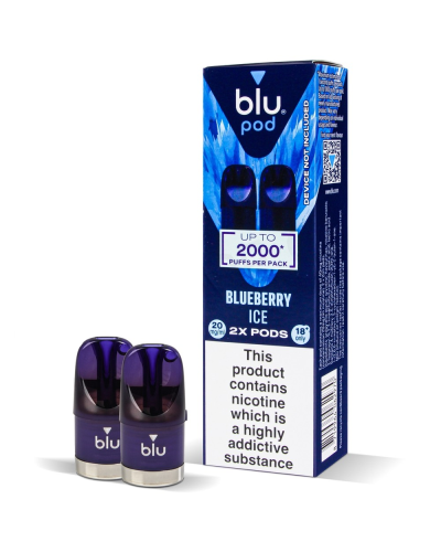 Картриджі Blu Bar Pod Blueberry Ice (чорниця лід) 20мг