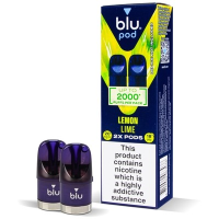 Картриджи Blu Bar Pod Lemon Lime (Лимон Лайм) 20мг