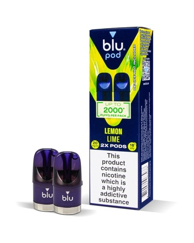 Картриджі Blu Bar Pod Lemon Lime (Лимон Лайм) 20мг