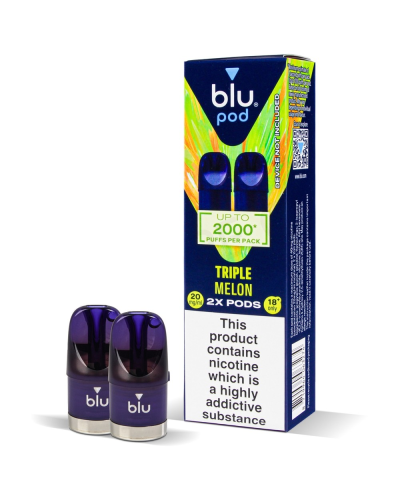 Картриджі Blu Bar Pod Triple Melon (Потрійна Диня) 20мг