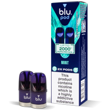 Картриджі Blu Bar Pod Mint (М'ята) 20мг