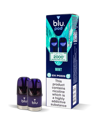 Картриджи Blu Bar Pod Apple Mint (М'ята) 20мг