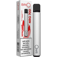 Одноразка BRO Energy 700 Червоний (Тютюн Burley)