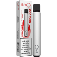 Одноразка BRO Energy 700 Червоний (Тютюн Burley)