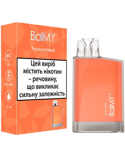 Одноразка Balmy 500 Теракотовий (Сигарний, Гіркувато-терпкий)