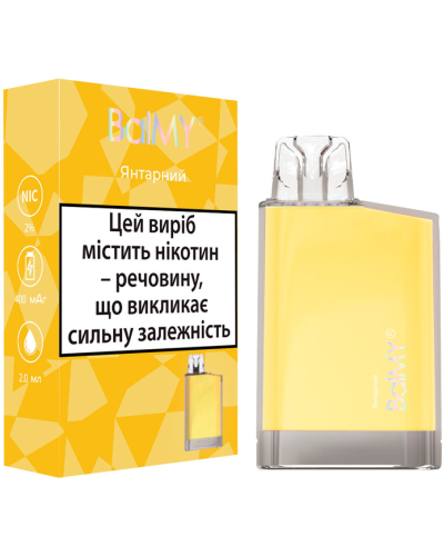 Одноразка Balmy 500 Янтарний (Солодко-кислуватий, Сигаретний)