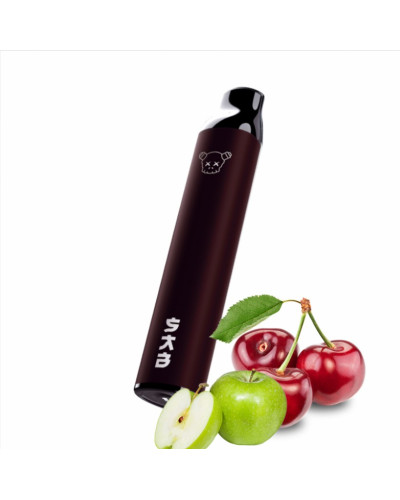 SAB 1500 ЗАТЯЖОК №42 APPLE CHERRY ЗІ СМАКОМ ЯБЛУКА ТА ВИШНІ