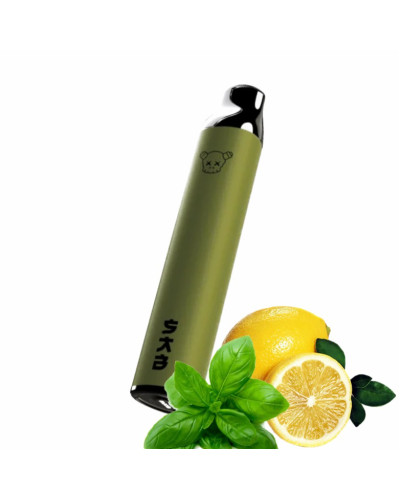 SAB 1500 ЗАТЯЖОК №44 BASIL LEMON ЗІ СМАКОМ БАЗИЛІКА ТА ЛИМОНА